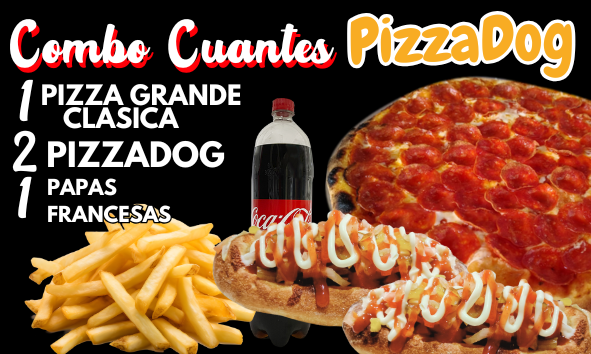 Combo Cuates PizzaDog