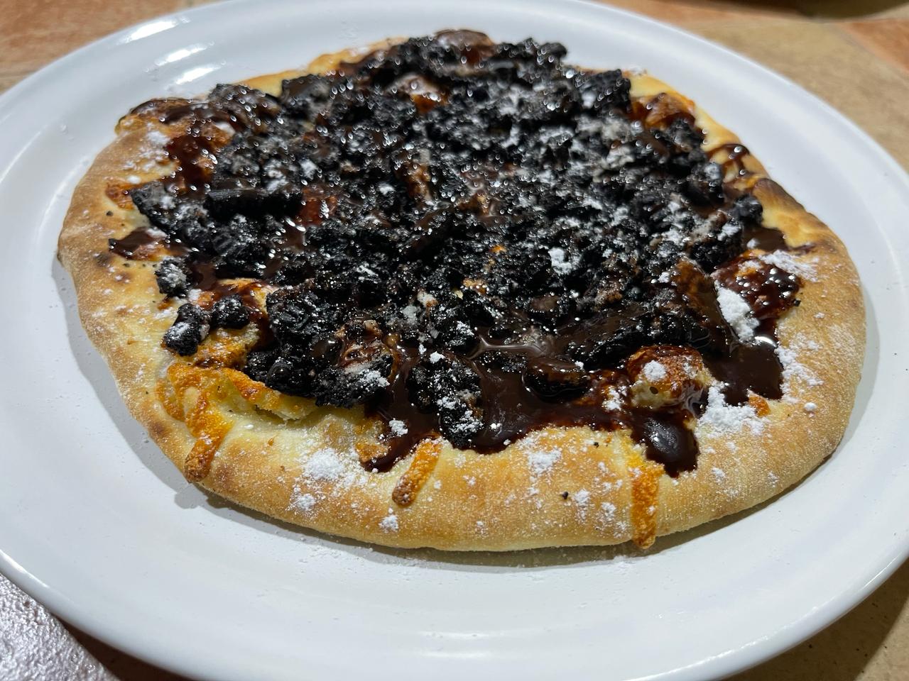 Pizza Oreo chica
